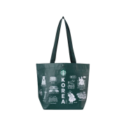 Starbucks Korea Reusable Bag M Green