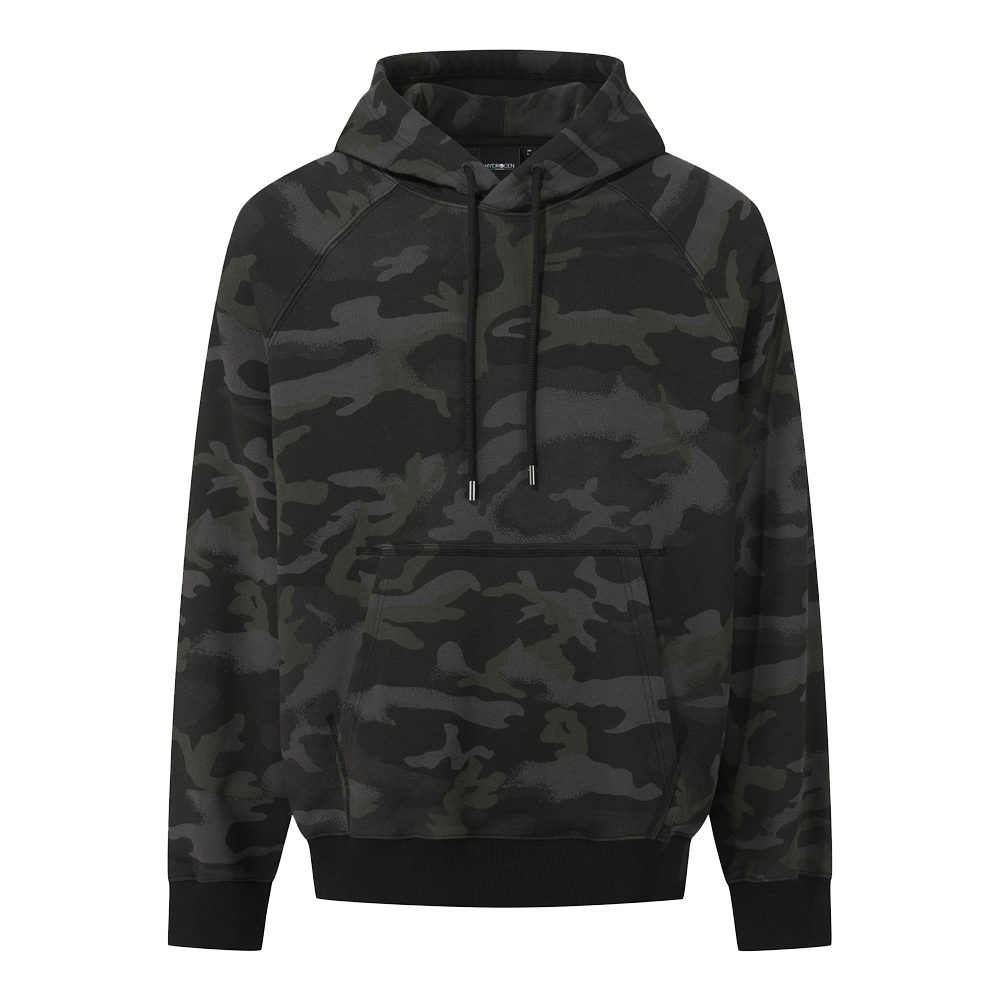 하이드로겐 남성 H-ARCHIVE 카모 후드 그레이