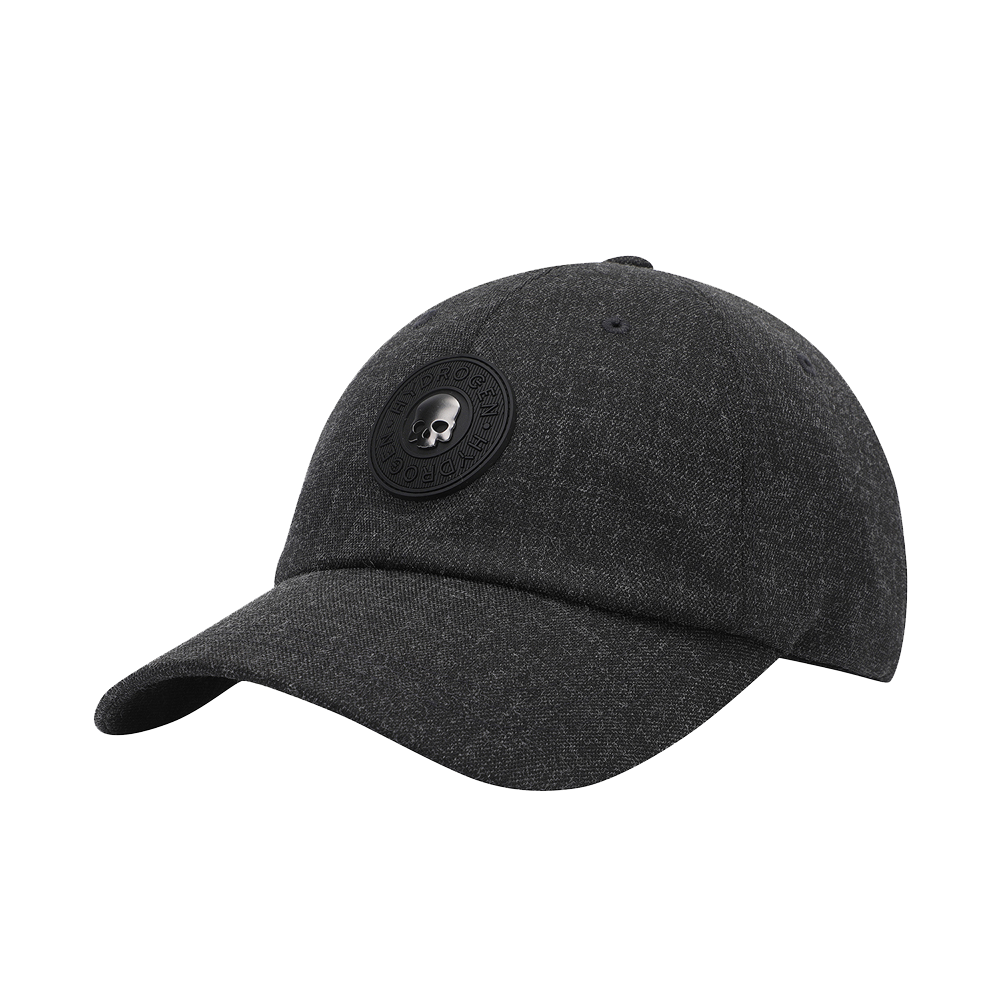 H31E3CP204 HYDROGEN SKULL PATCH WOOL CAP Grey