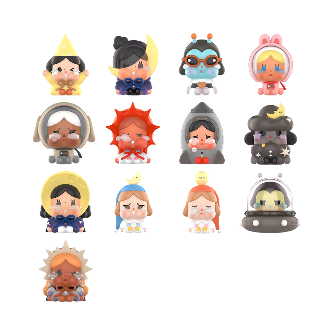 팝마트 크라이베이비 크라잉 투 더 문 시팅 시리즈 미개봉 랜덤박스 (12개입)(Pop Mart Crybaby Crying To The Moon-Sitting Series Figures Sealed Case (12 Blind Boxes)) - 2