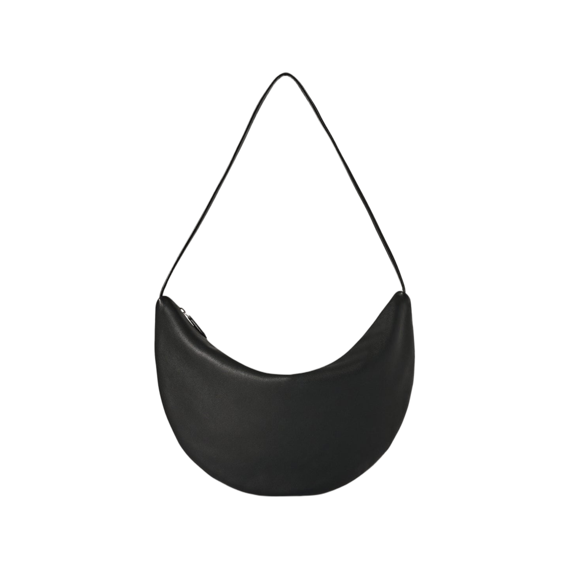 W1939L645BAS The Row Small Izzy Bag in Leather Black