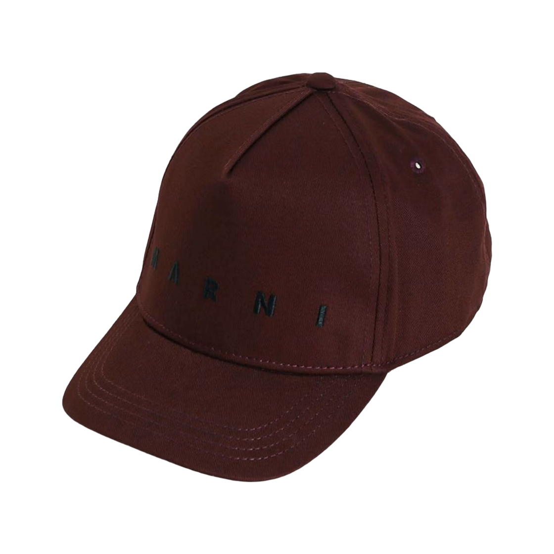 (키즈) 마르니 로고 볼캡 버건디((Kids) Marni Logo Ball Cap Burgundy)