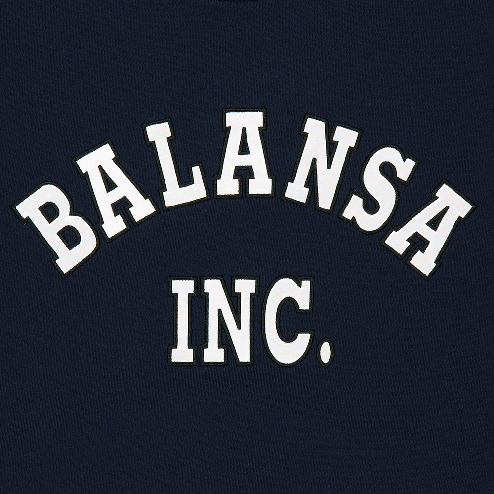 맨하탄 레코즈 x 발란사 아치 크루넥 - 네이비(Manhattan Records x Balansa Arch Crew Neck - Navy) - 4
