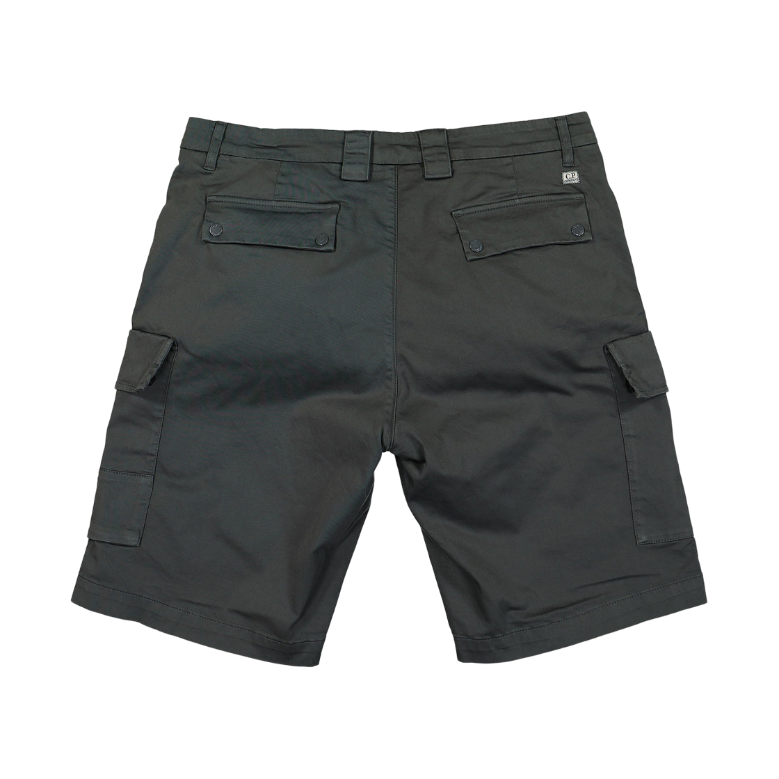 C.P. 컴퍼니 메트로폴리스 시리즈 스트레치 사틴 카고 쇼츠 다크 쉐도우 그레이 - 22SS(C.P. Company Metropolis Series Stretch Sateen Cargo Shorts Dark Shadow Grey - 22SS) - 2