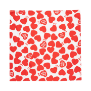 Human Made Heart Big Bandana Red