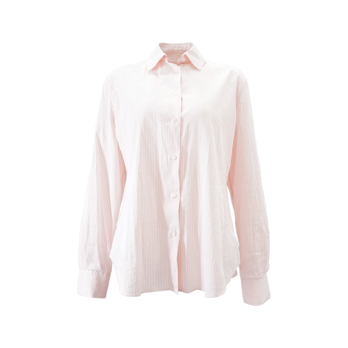 ITRJ2HQS2VOS Loro Piana Pink Stripe Shirt