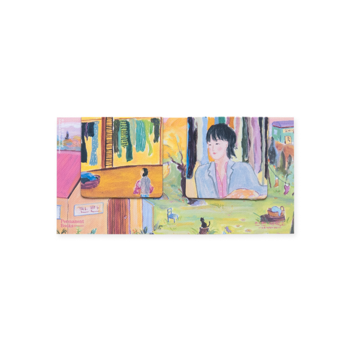 찬란세탁소 자석 책갈피(CHAN RAHN Cleaning Magnet bookmark)