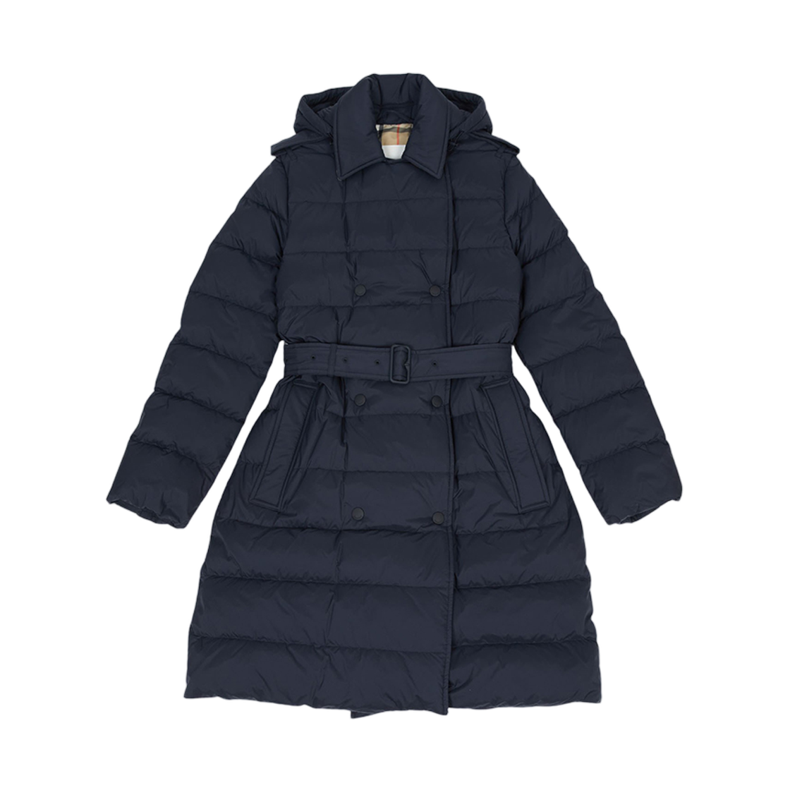 (W) 버버리 켄트 패딩 점퍼 네이비((W) Burberry Kent Padding Jumper Navy)