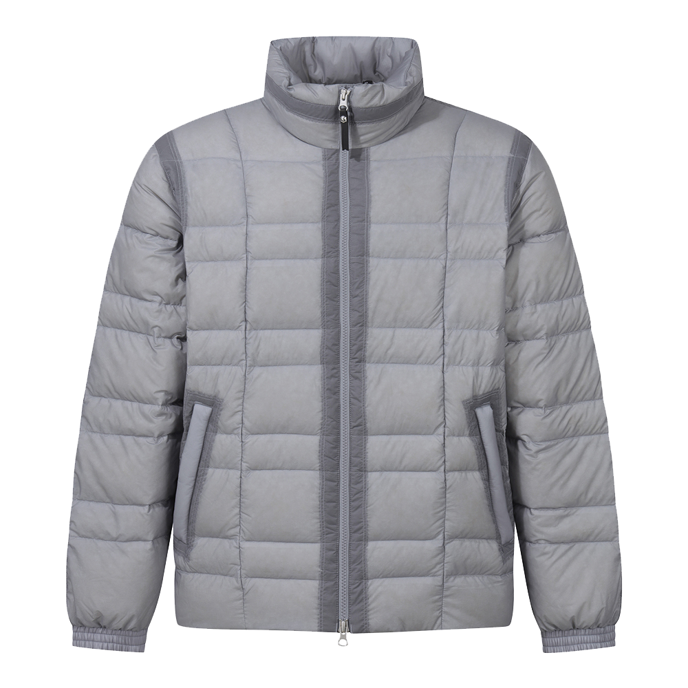 하이드로겐 남성 다크페더 경량 구스다운 자켓 멜란지 그레이