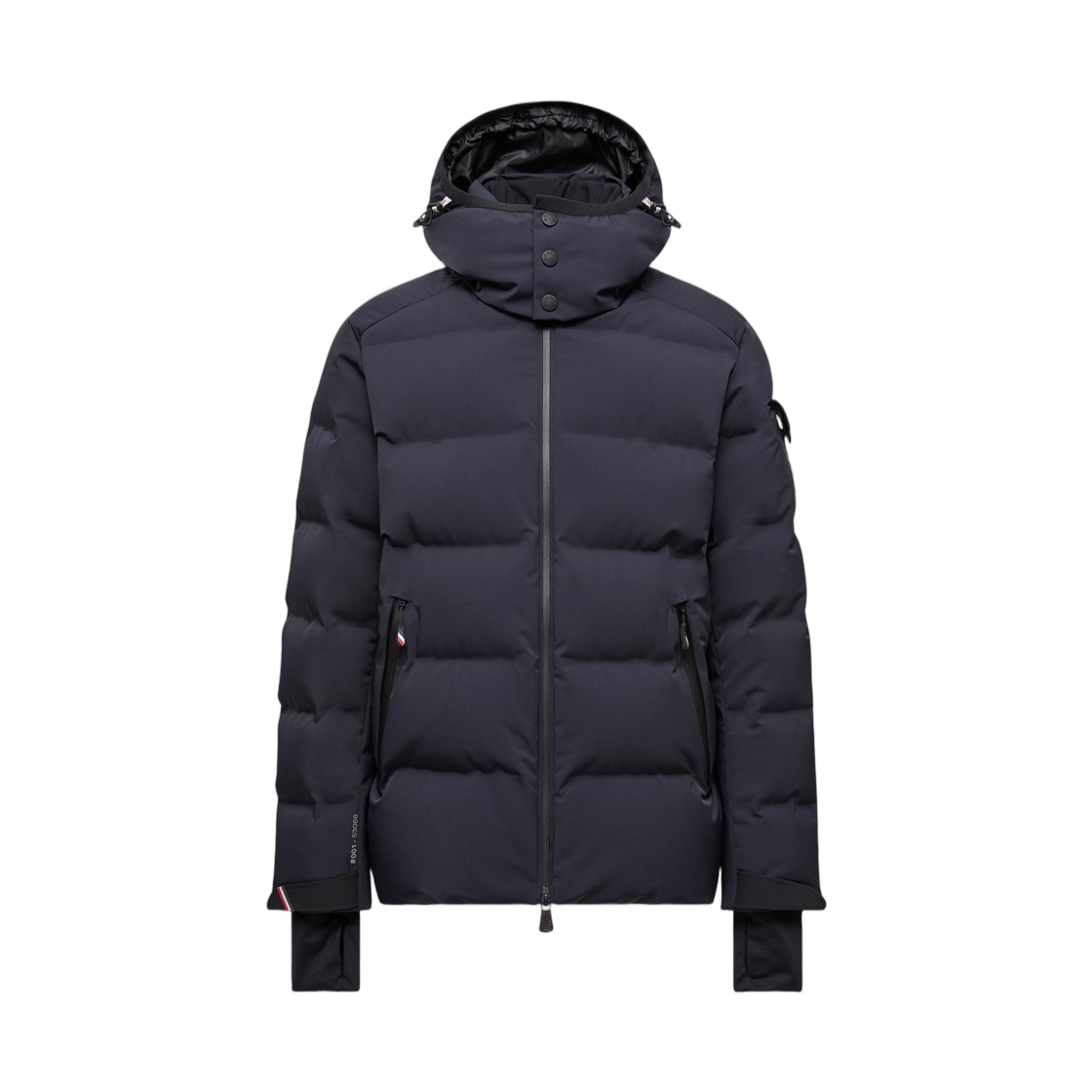 K2-097-1A00043-53066-742 Moncler Montgetech Hooded Short Down Jacket Navy Blue - 25FW