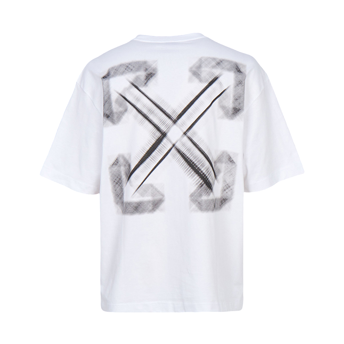 44MAA120G5J008-0110 Off-White Vibe Arrow Skate Short Sleeve T-Shirt White