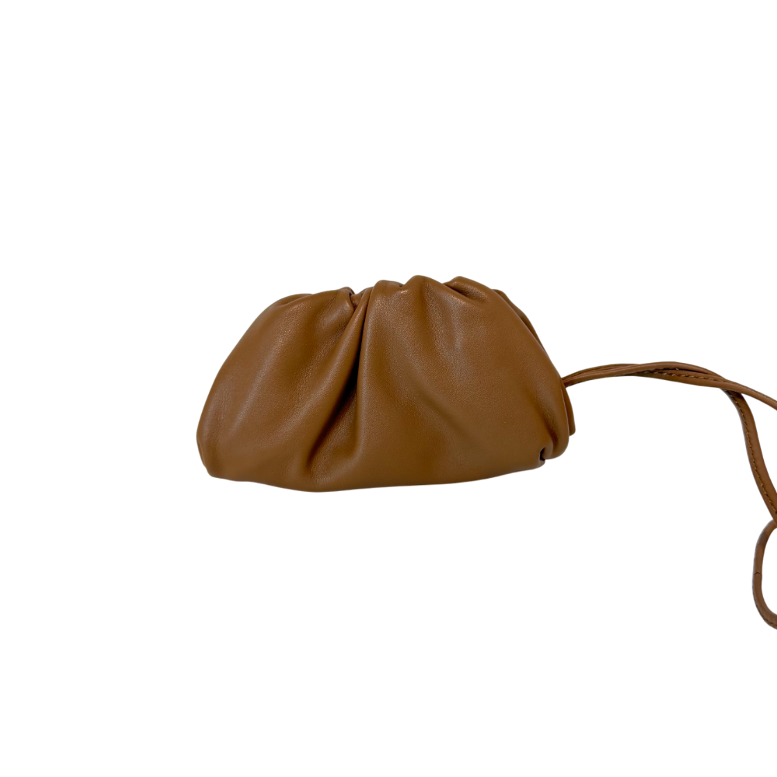 IT7SKL42WCN8 Bottega Veneta Coin Wallet with Neck Strap Mini Pouch