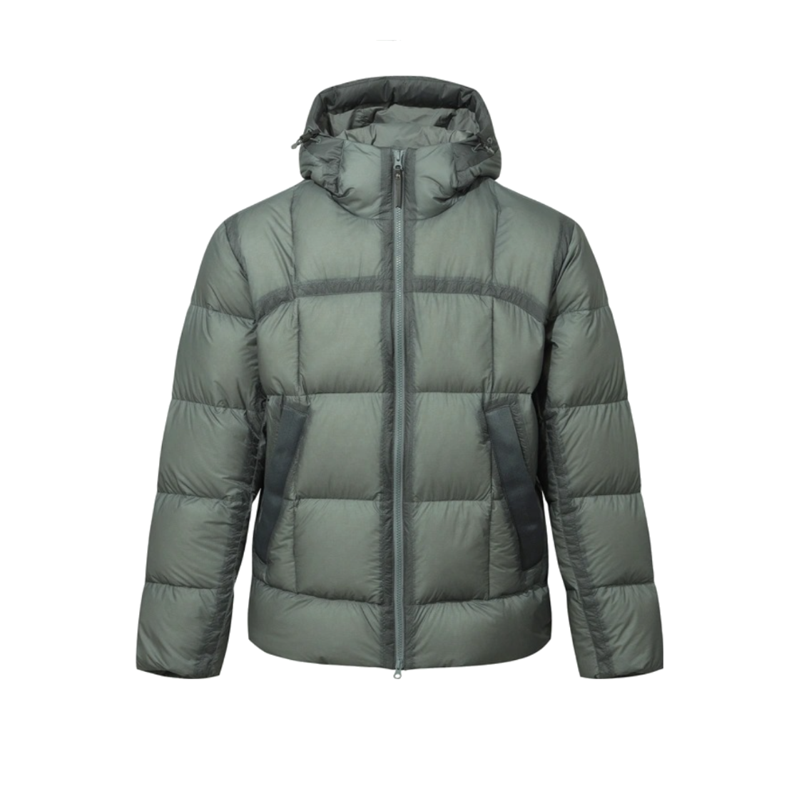 하이드로겐 남성 다크페더 후드 중량 구스다운 자켓 그린