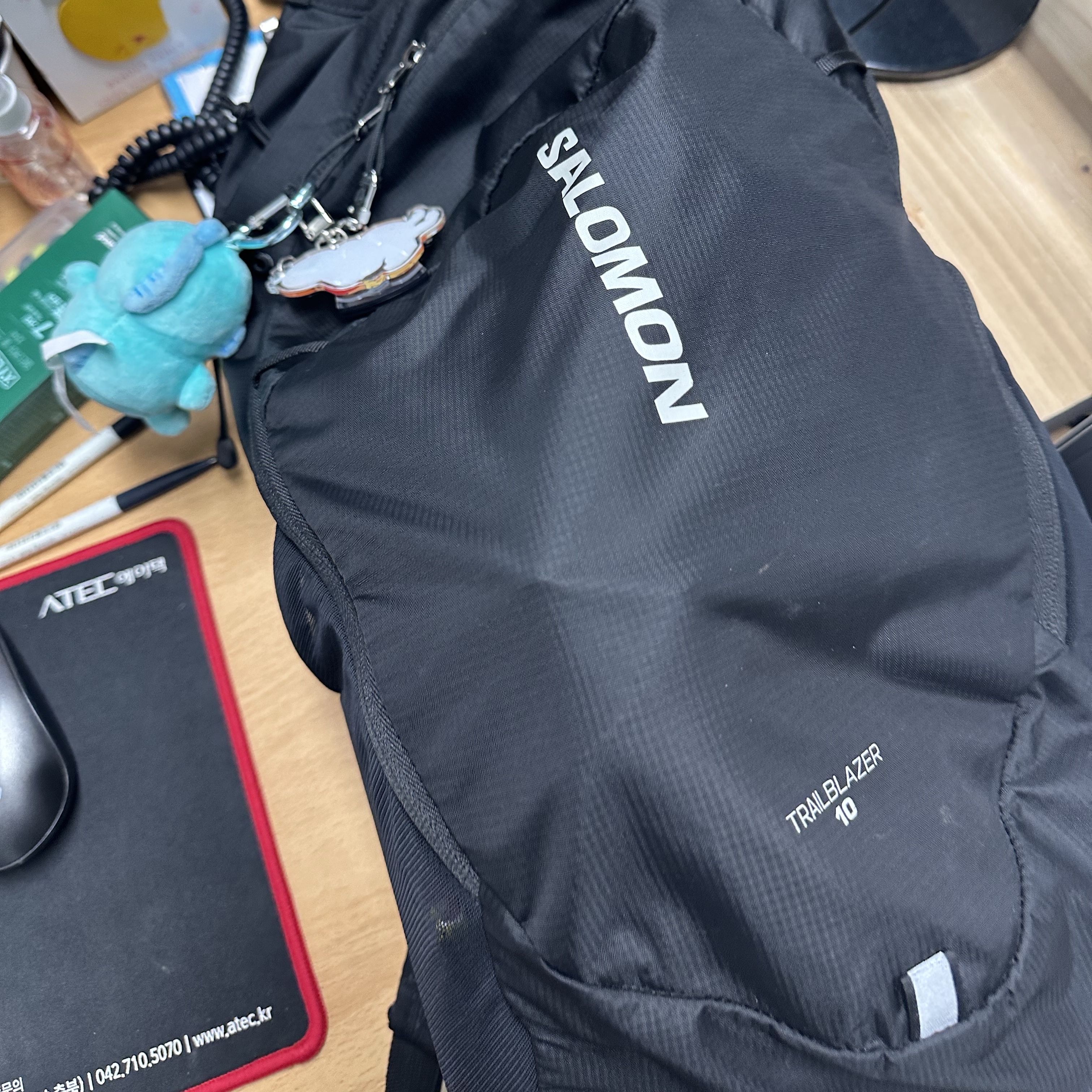 Salomon Trailblazer 10 Black 착용 스타일