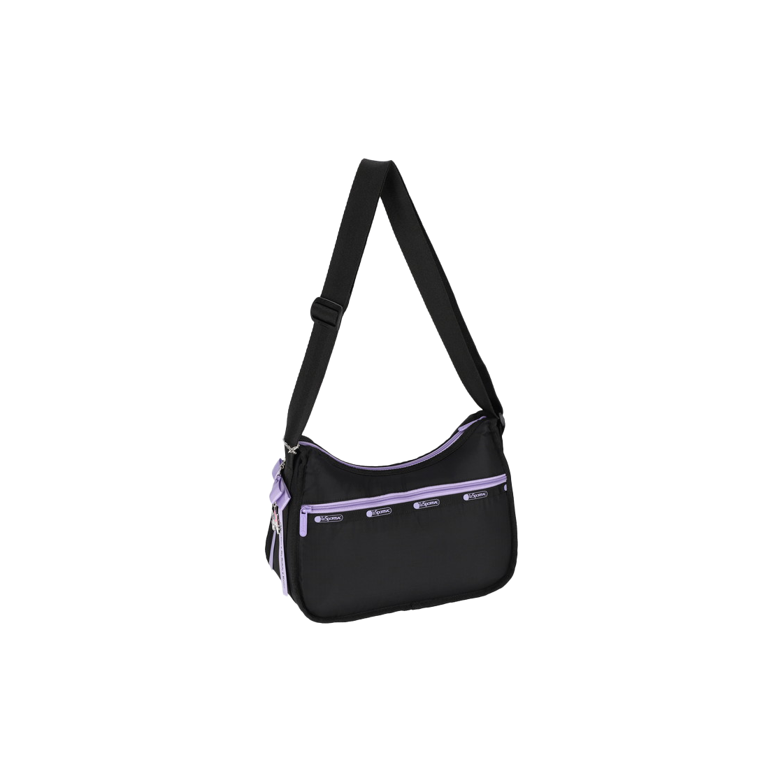 레스포색 마이멜로디 쿠로미 보우 클래식 호보백(Lesportsac My Melody Kuromi Bow Classic Hobo) - 2