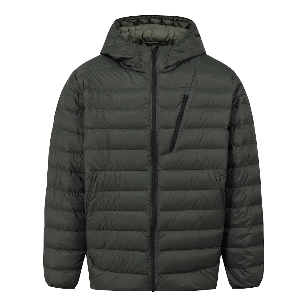 하이드로겐 남성 퍼텍스퀀텀 경량 구스다운 자켓 카키