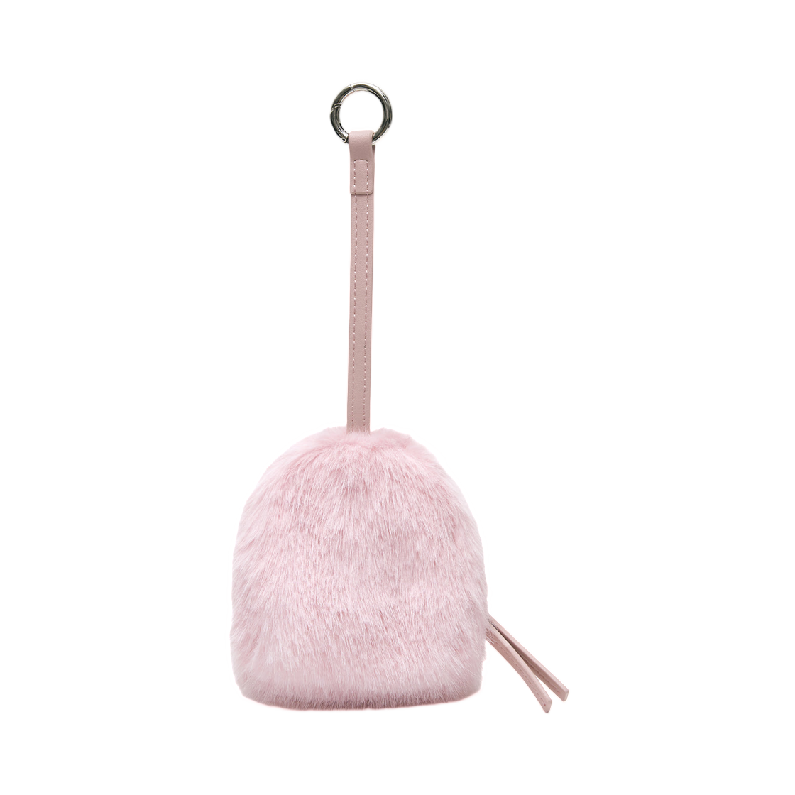 마뗑킴 소프트 퍼 미니 큐브 파우치 핑크(Matin Kim Soft Fur Mini Cube Pouch In Pink) - 2
