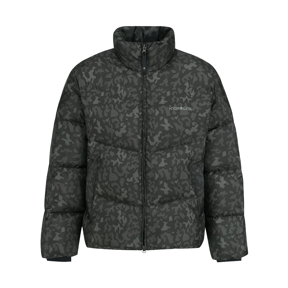 H31D4JD427 HYDROGEN Unisex Heritage Camo Graphic Down Jacket Etc