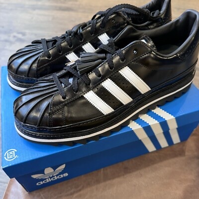 Adidas x Clot Superstar Core Black Cloud White 착용 스타일