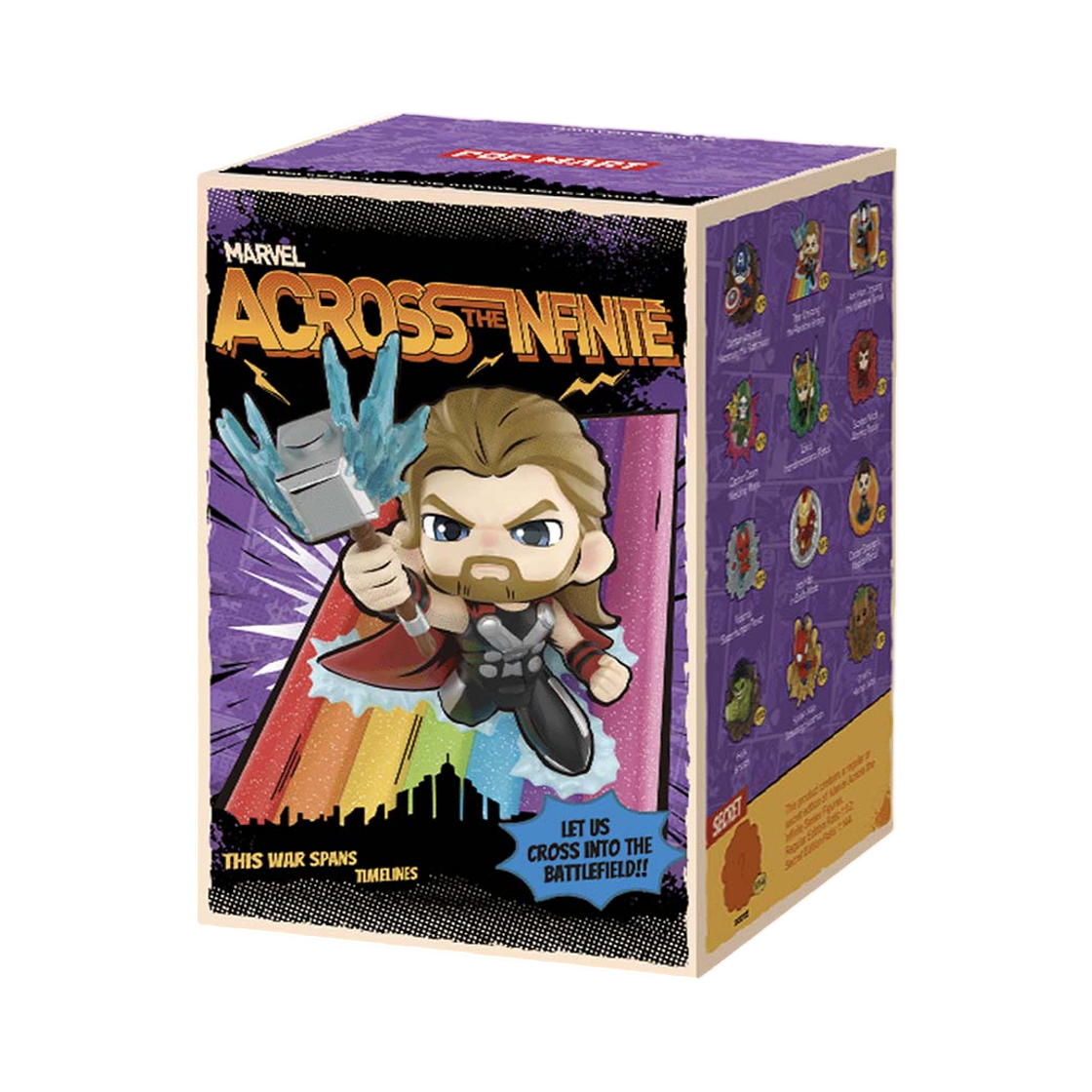 팝마트 마블 어크로스 더 인피니트 시리즈 미개봉 랜덤박스 (1개입)(Pop Mart Marvel Across The Infinite Series Figures Sealed Case (1 Blind Box)) - 1