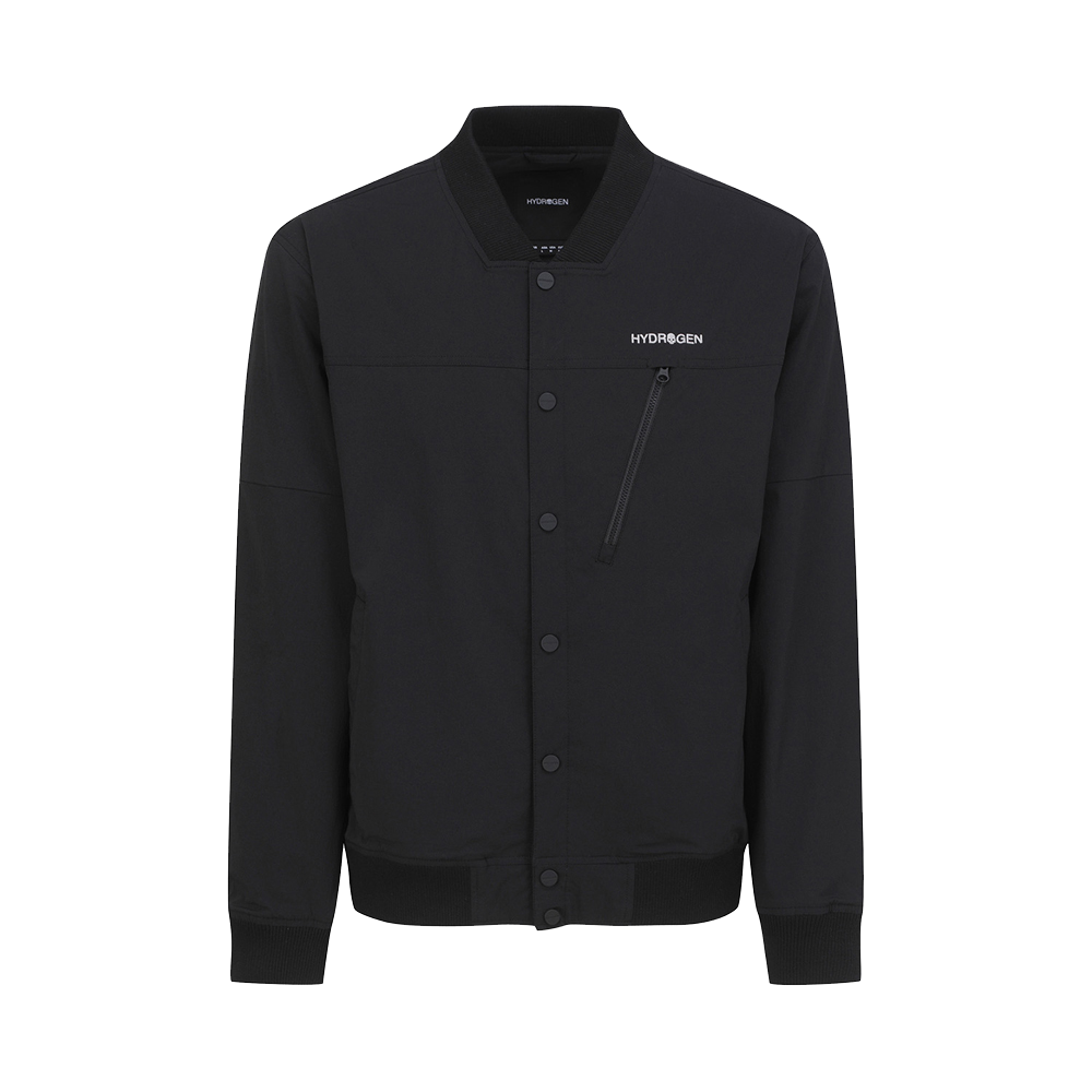 H31D3JP307 HYDROGEN Unisex AIRFLEX Stadium Jacket Black