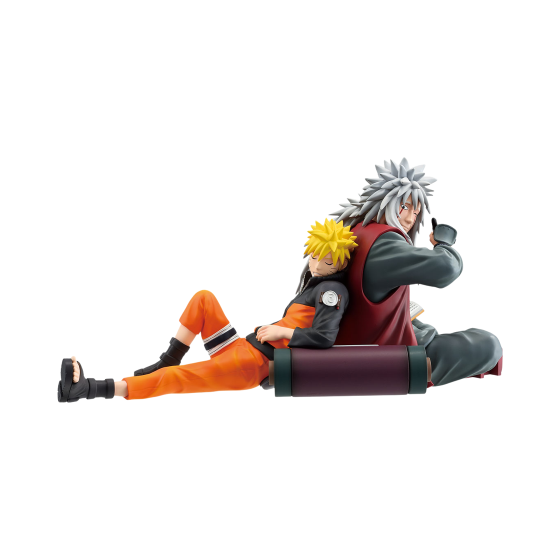 - Bandai Ichiban Kuji Naruto Shippuden Legendary Three Ninjas Last One Prize Revible Moment Naruto Uzumaki & Jiraiya