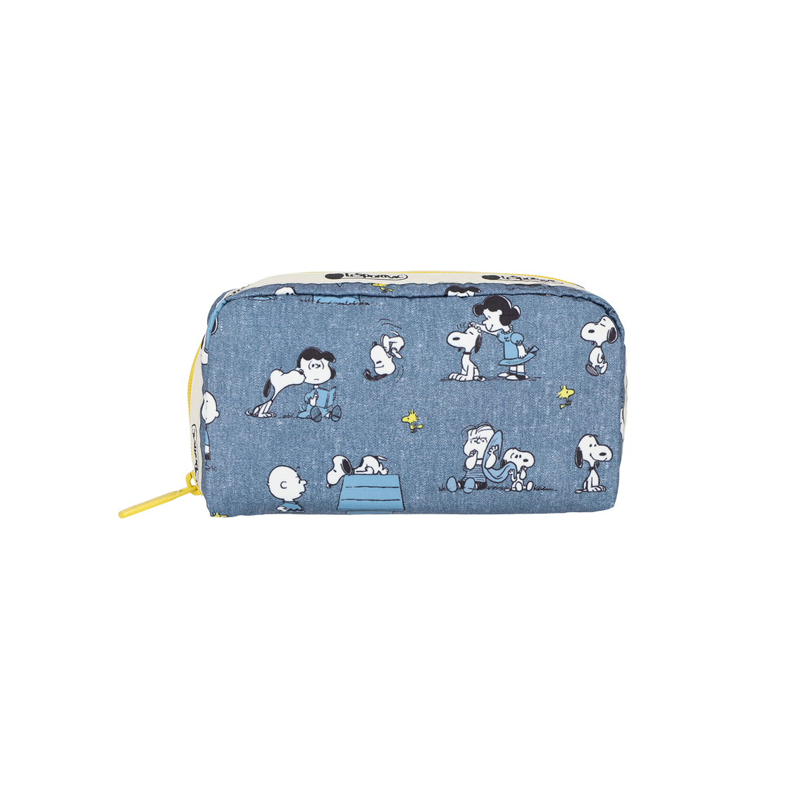 레스포색 피너츠 해피 팔스 렉탱귤러 코스메틱 파우치(Lesportsac Peanuts Happy Pals Acc Rectangular Cosmetic)