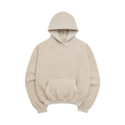 SKYLRK Reverse Hoodie Almond