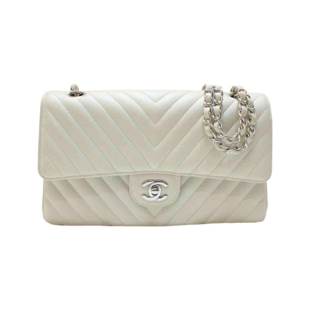ITQQ836OSSV7 Chanel Chevron Classic Medium Shoulder Bag