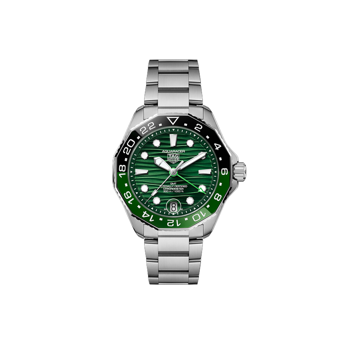 IT3D8GWQ5ML2 TAG Heuer Aquaracer 42 Intense Green Bar + Dot NO. 7045