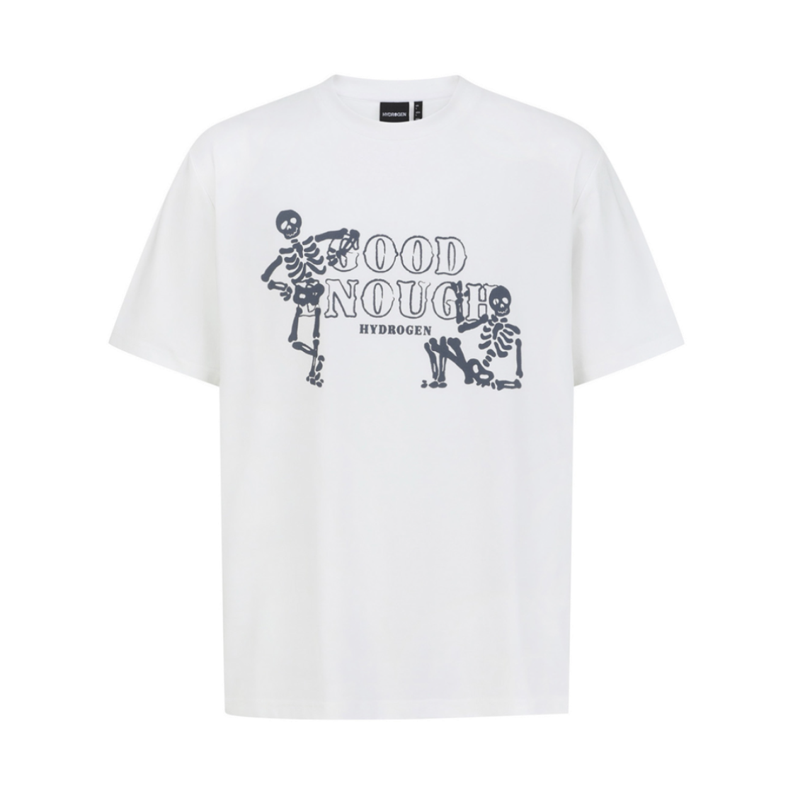 H31D3TR001 HYDROGEN Unisex Heritage Regular Fit Short-Sleeve T-Shirt White