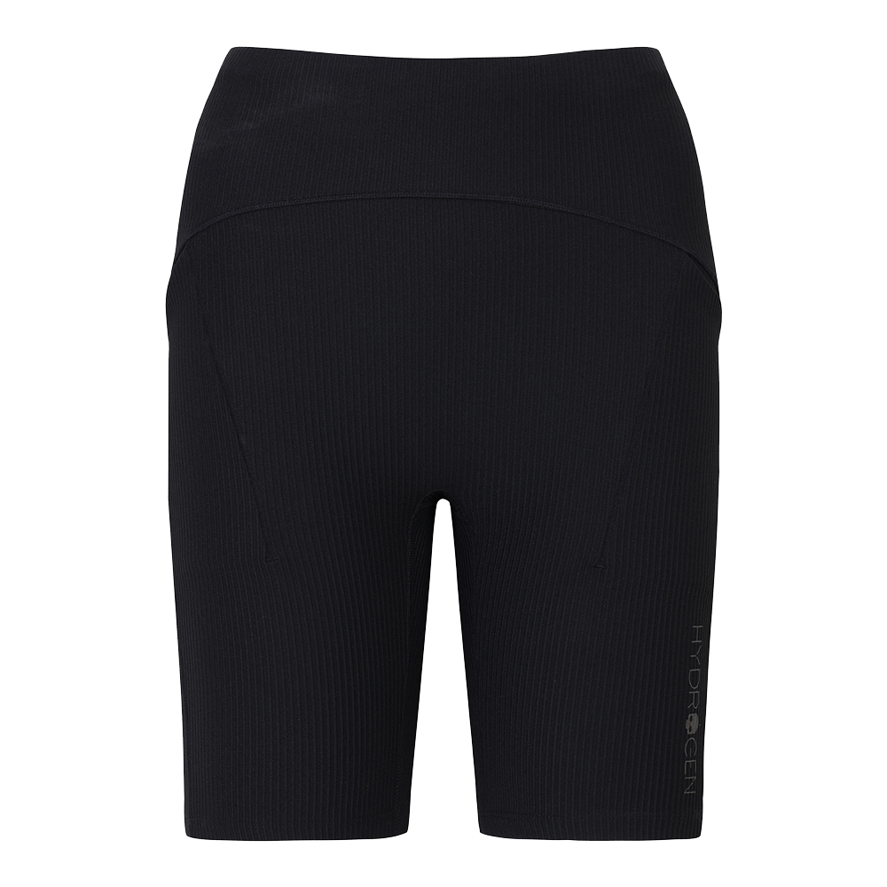 H21E3PL101 HYDROGEN Women's Active Biker Shorts Black