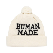 Human Made Pop Beanie White