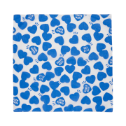 Human Made Heart Big Bandana Blue