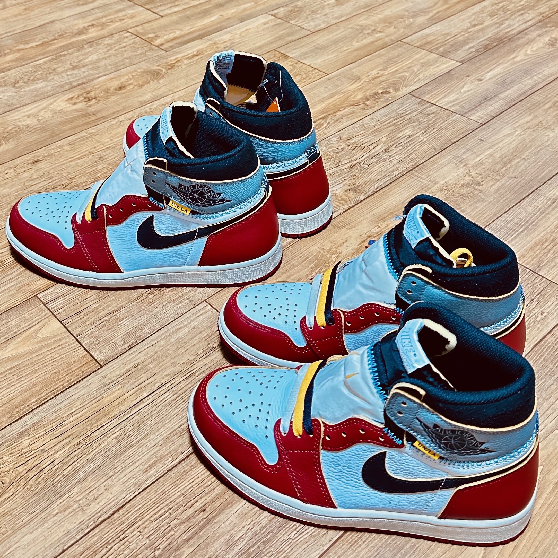 Jordan 1 x Union Retro High OG Chicago Shadow 착용 스타일