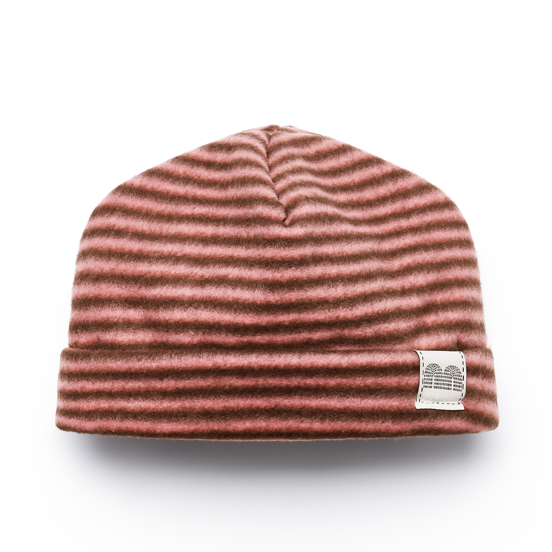 낫뉴 nn 라벨 패턴 비니 핑크(Not New nn Label Pattern Beanie Pink) - 2