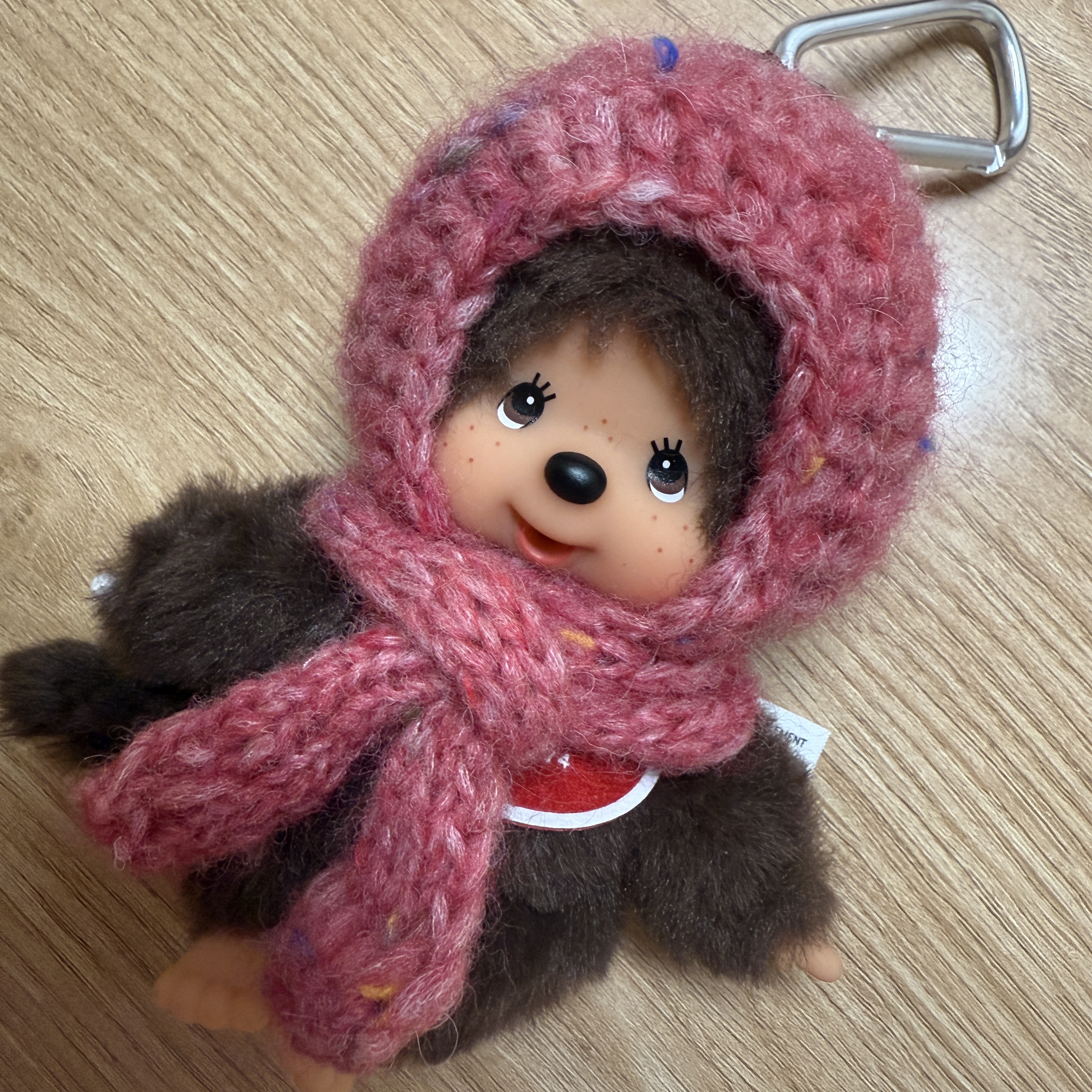 Monchhichi SS Keychain Boy 착용 스타일