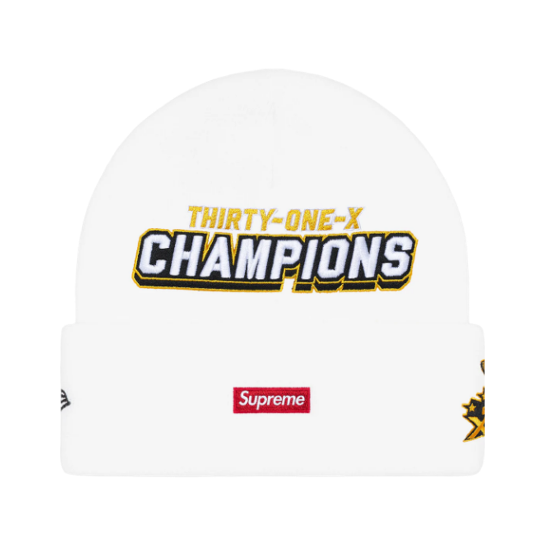 슈프림 뉴에라 풋볼 비니 화이트 - 25FW(Supreme New Era Football Beanie White - 25FW) - 2