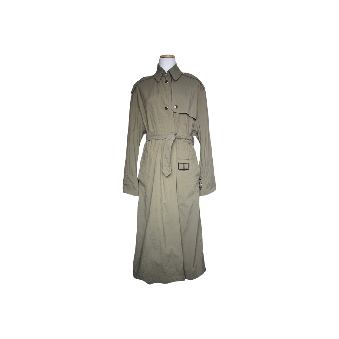 이자벨 마랑 블랙라벨 올리브그린 트렌치 코트 66, 77(Isabel Marant Black Label Olive Green Trench Coat 66, 77)