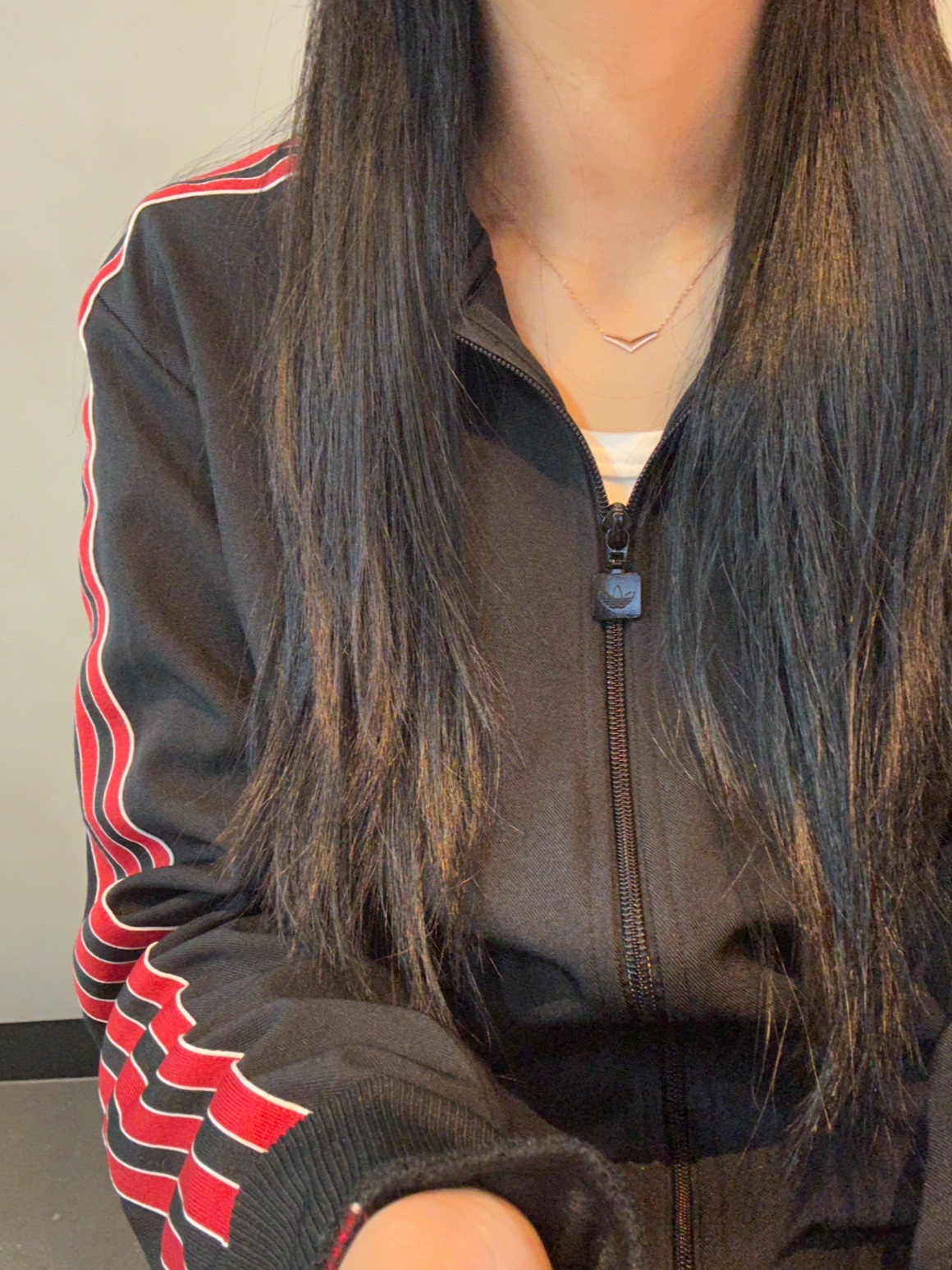 Adidas Manchester United Terrace Icon Track Top Black - KR Sizing 착용 스타일 - 6