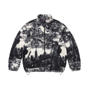 Supreme New York Fleece Jacket White - 25FW