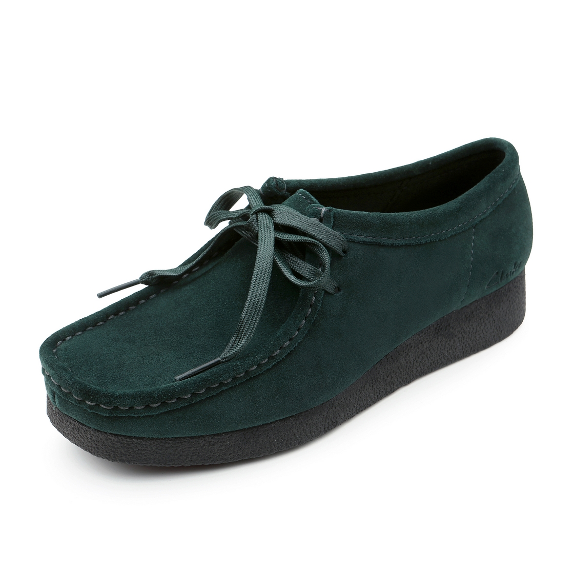 클락스 여성 왈라비 EVO 캐주얼화 그린(Clarks Women’s Wallabee EVO Casual Shoes Green) - 3