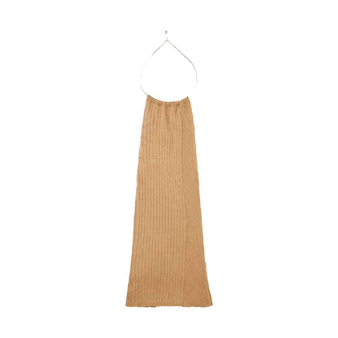 SJ0205-CM [20% 쿠폰] (W) Paloma Wool Ribbed Knit Halter Neck Top Cinnamon