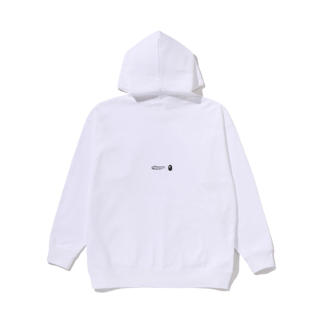 베이프 x 파워퍼프걸 에이프 헤드 스웨터 후드 화이트(BAPE x The Powerpuff Girls Ape Head Sweater Hoodie White) - 2