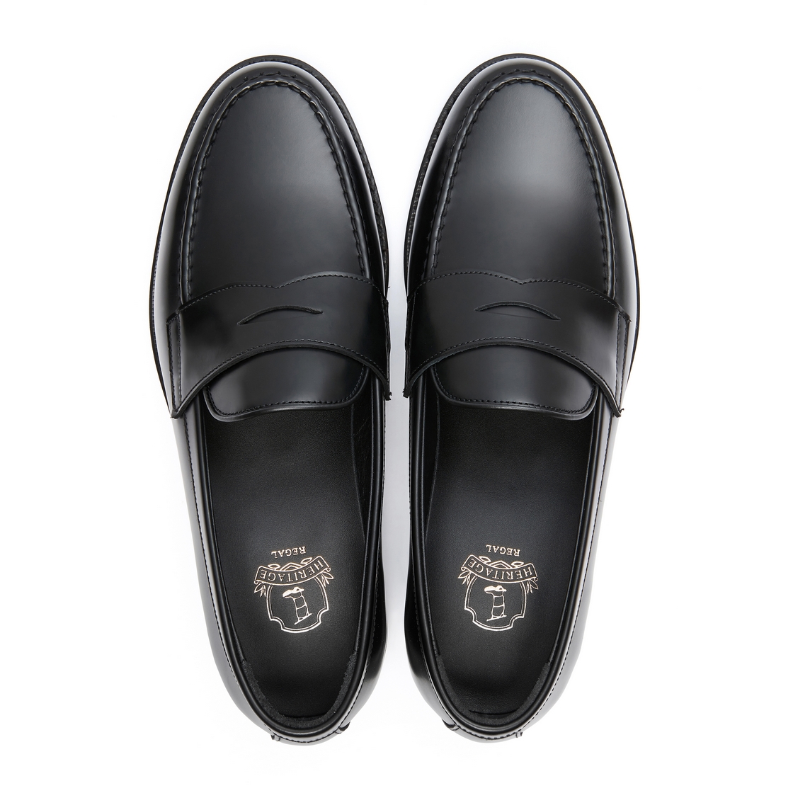 헤리티지 남성 페니로퍼 블랙(Heritage Men’s Penny Loafer Black) - 4