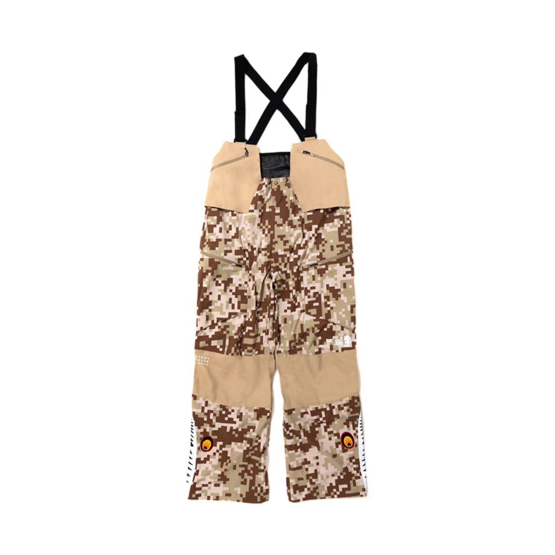 - BAPE x Kazuki Kuraishi UAP Camo Shark Snowboard Overalls Beige