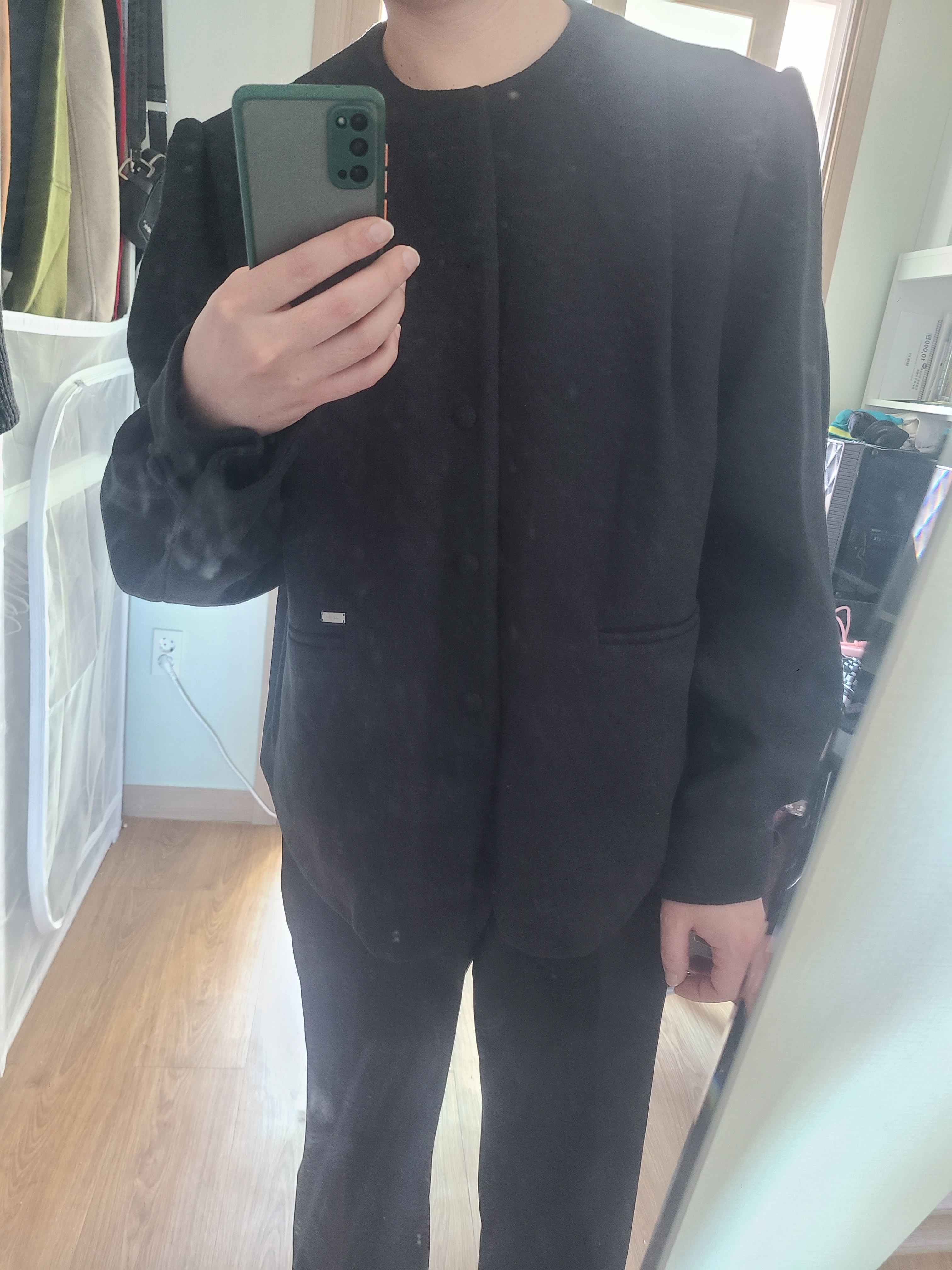 Ader Error Product. 9 Noir 착용 스타일 - 3