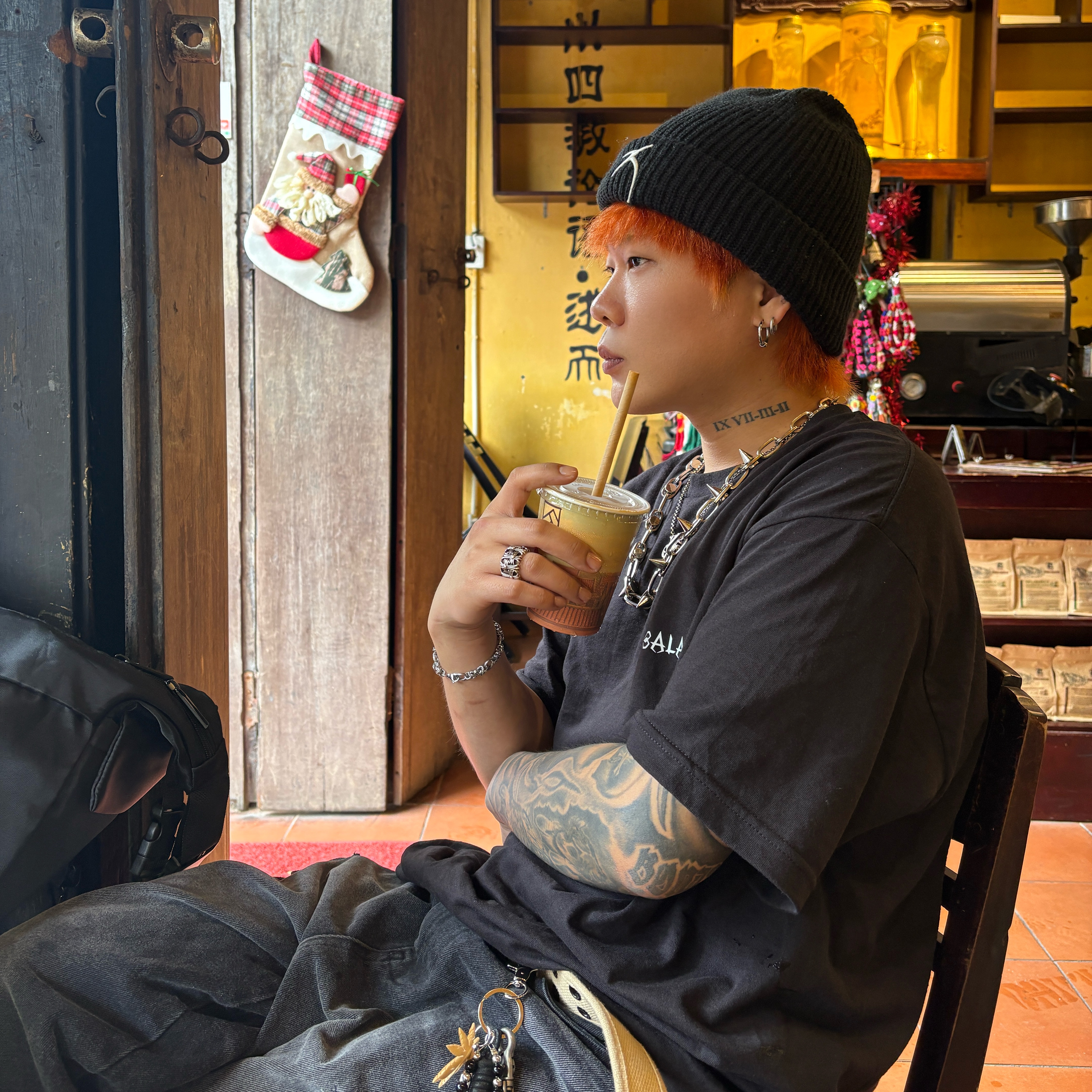 Converse x Drkshdw Turbowpn Pelican 착용 스타일 - 3