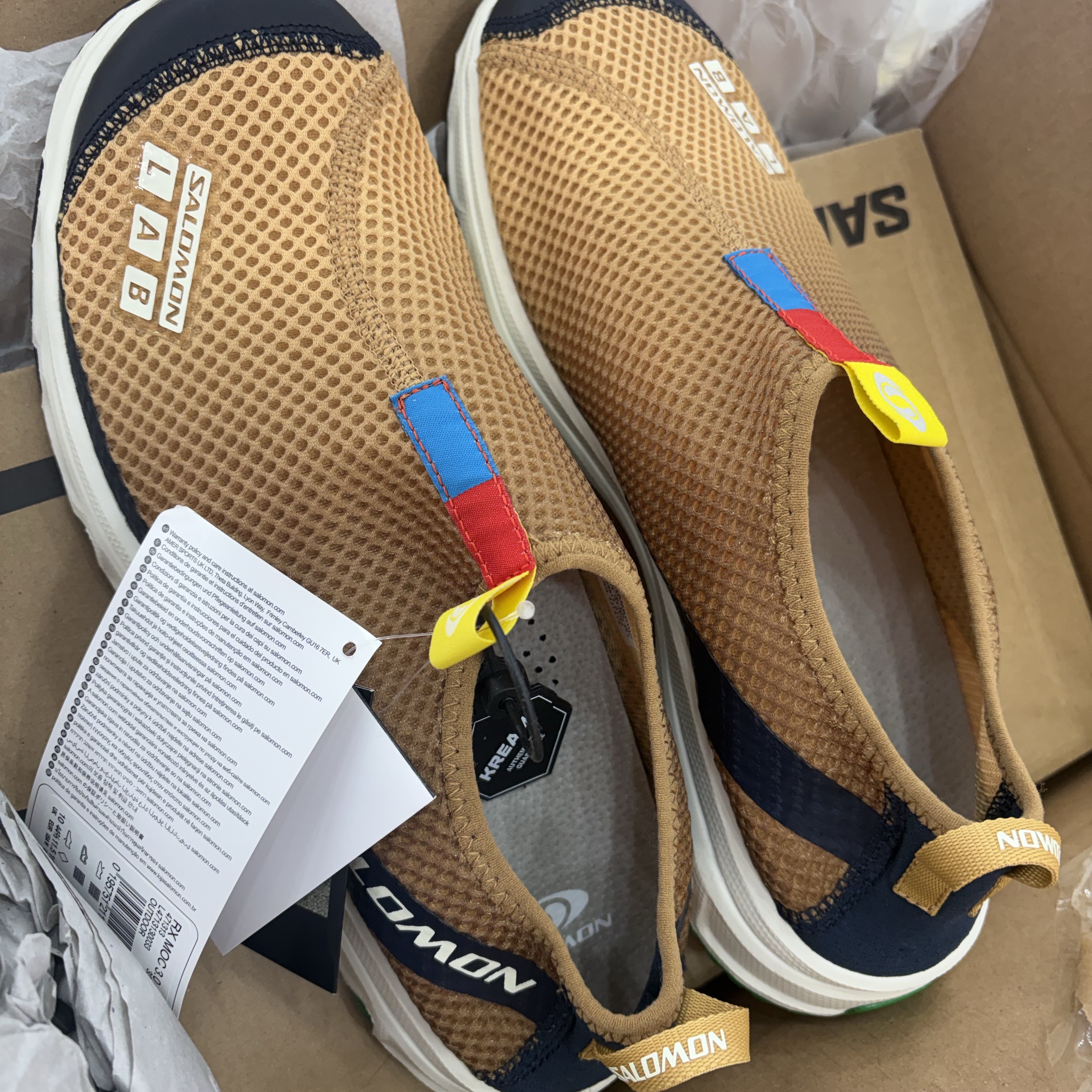 Salomon RX Moc 3.0 Rubber Taffy 착용 스타일
