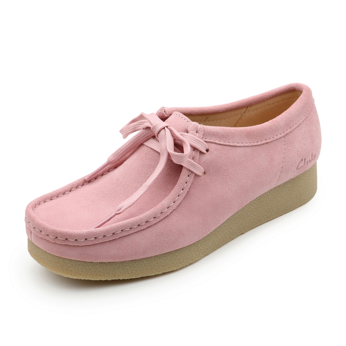 클락스 여성 왈라비 EVO 캐주얼화 핑크(Clarks Women’s Wallabee EVO Casual Shoes Pink) - 3